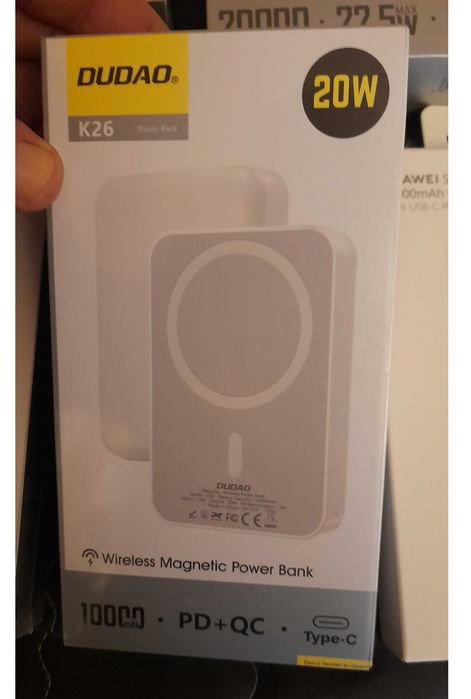 Baterie externa 20000  30000 80000mA powerbank fast charge cu display