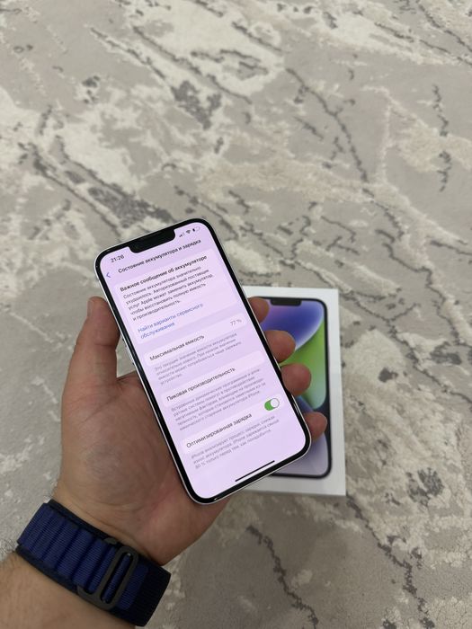 iPhone 14 128GB EAC в идеальном состоянии