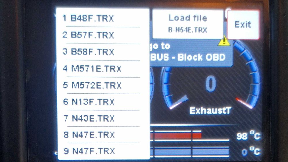 Дисплей за вентилационния отвор BMW E90/E91/E92/E93