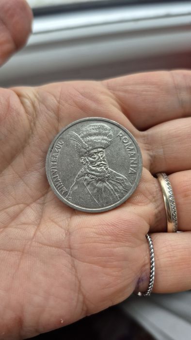 Moneda 100 lei din 1991 Mihai Viteazul