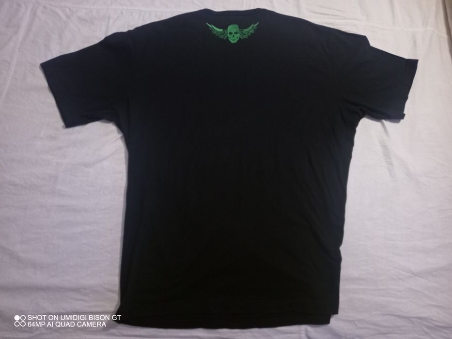 Tricou original craniu XL negru deosebit