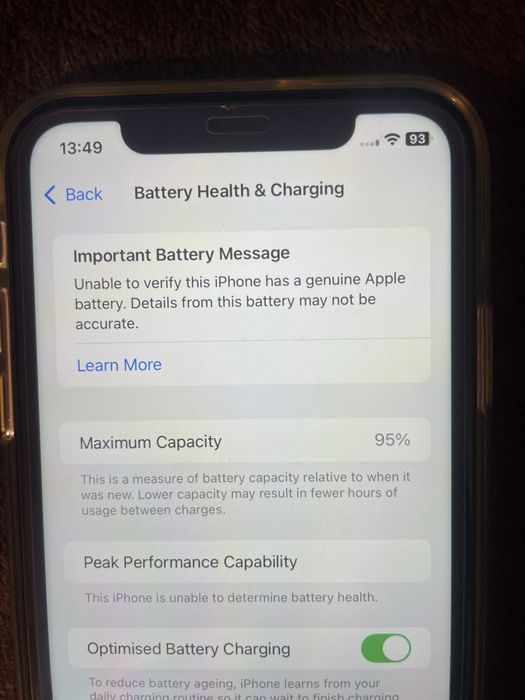 Iphone 11 64 gb gold yellow жълт КАТО НОВ 95%