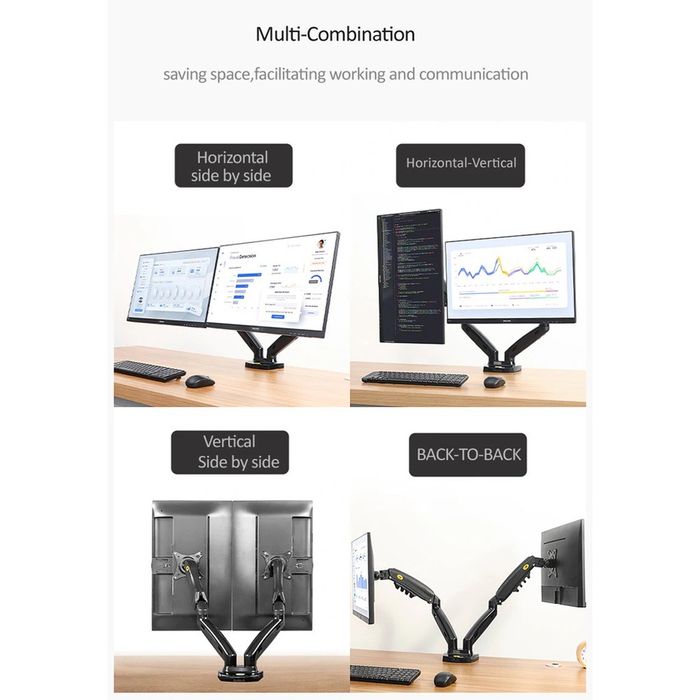 Кронштейн настольный для любых мониторов