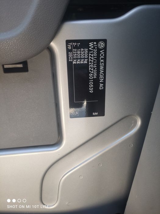 Volkswagen crafter 8+1