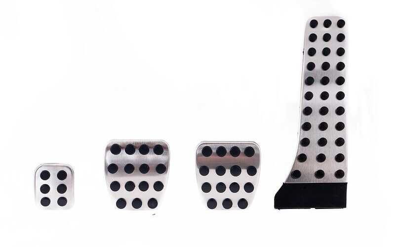 Алуминиеви педали за Мерцедес / Mercedes W204 W205 W212 W213 -ръчни ск