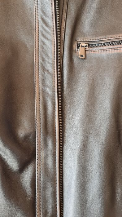 Яке Philipp Plein естествена кожа