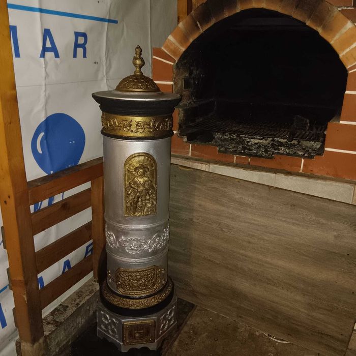 Godin "sobă" din fonta