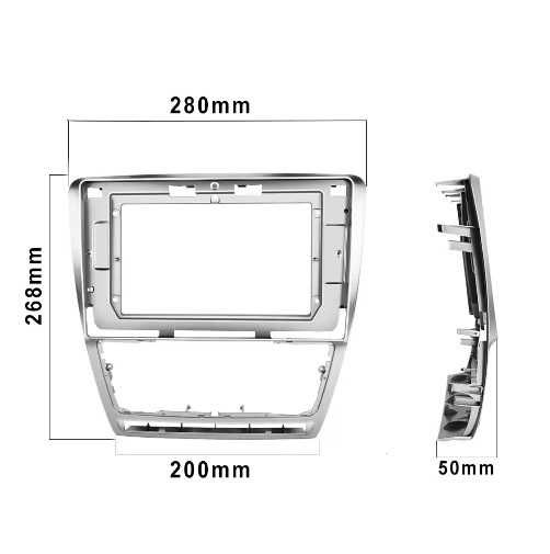 Dvd Auto Skoda Octavia 2 2004-2013 Cu Android 13, 2GB RAM 32GB nou
