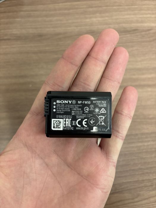 Батарйка для камеры Sony np-fw50