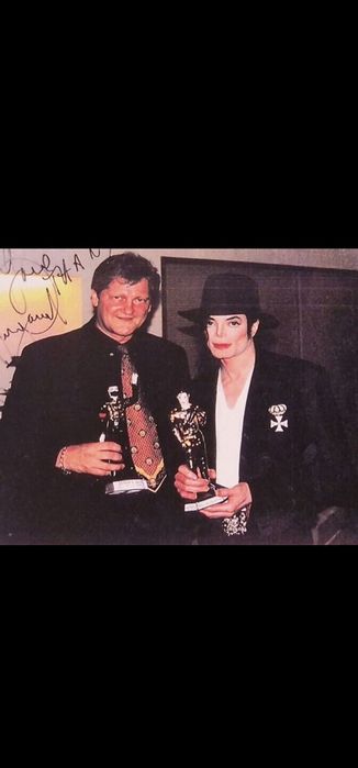 Michael Jackson statueta portelan