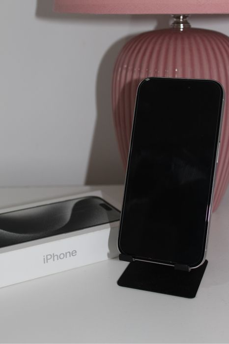 iPhone 15 Pro  – White Titanium - 128 GB- eSim only