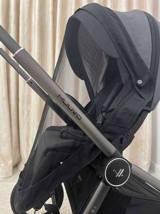 Carucior copii 2 in 1 Muuvo Quick SE2 Diamond Graphite