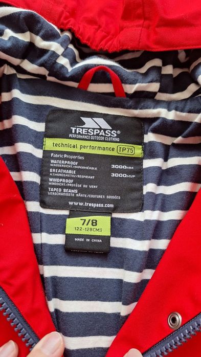 Детско яке Trespass 122-128см