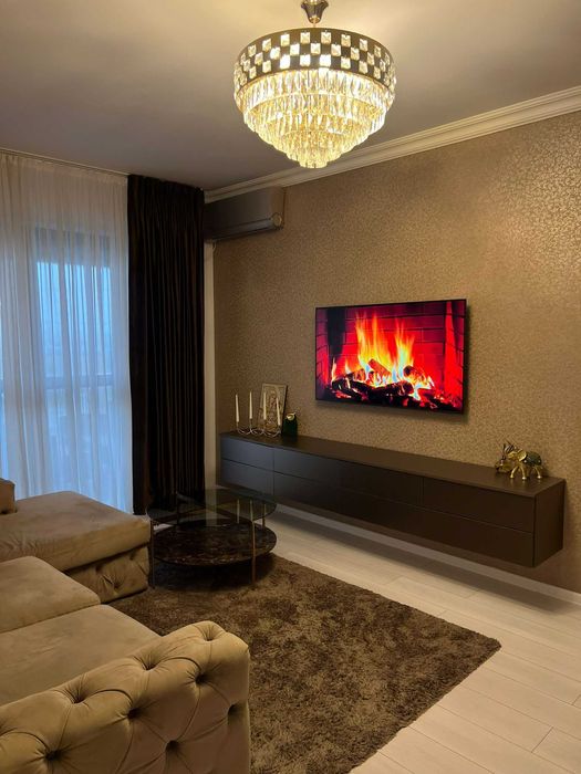 Apartament 2 camere Lux, Piscină, Terasă panoramică,Fundeni-Dobroiesti