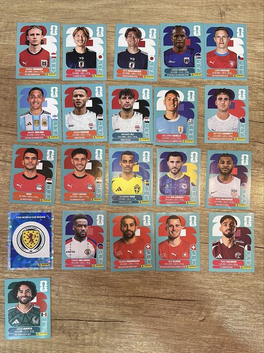 Наклейки Panini FIFA 2026