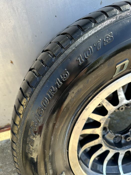 Джанти с гуми от Mitsubishi L200