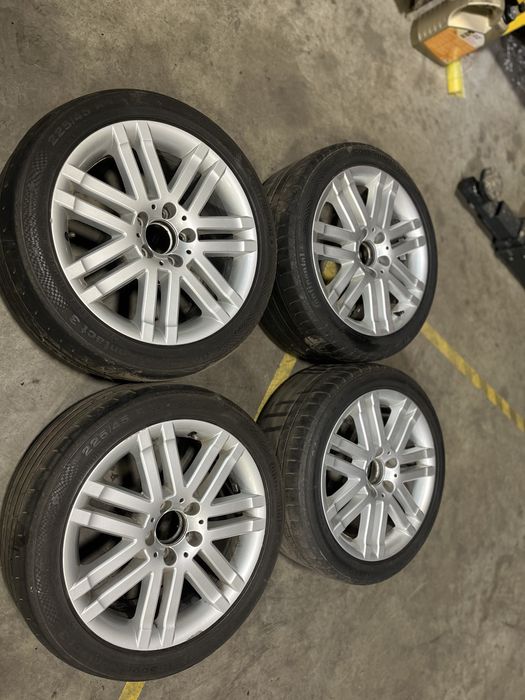 Jante aluminiu 5x112 R17 7.5J fata 8.5J spate