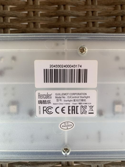 Mixer audio controller Hercules Serato