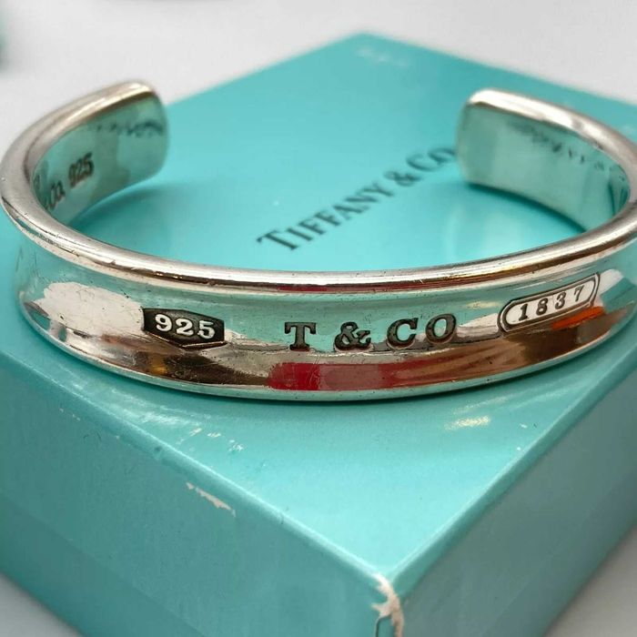 Bratara Tiffany argint 925 40.2g 16.5 cm inclusiv spatiul