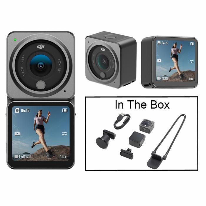 Dji action 2 съемка в 4к