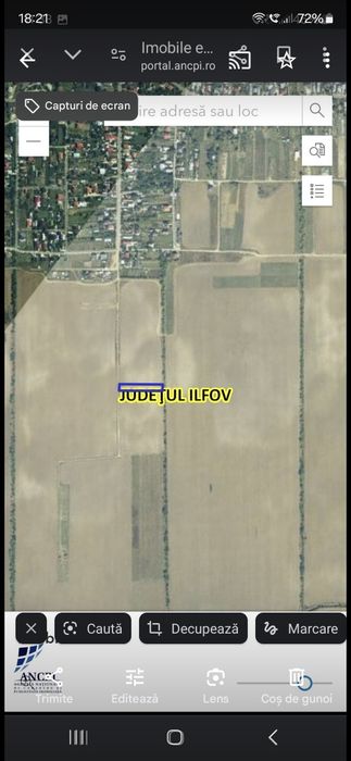 Teren de  vânzarea Buftea Flamanzeni