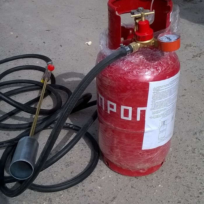 Аренда комплекта горелки для кровельных работ.(пропан)