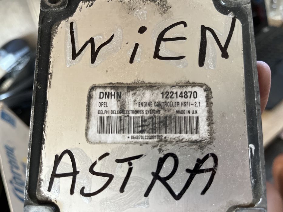 Компютър двигател за Опел Зафира/Астра 1.6 101 к.с. 98 - 2005 г.