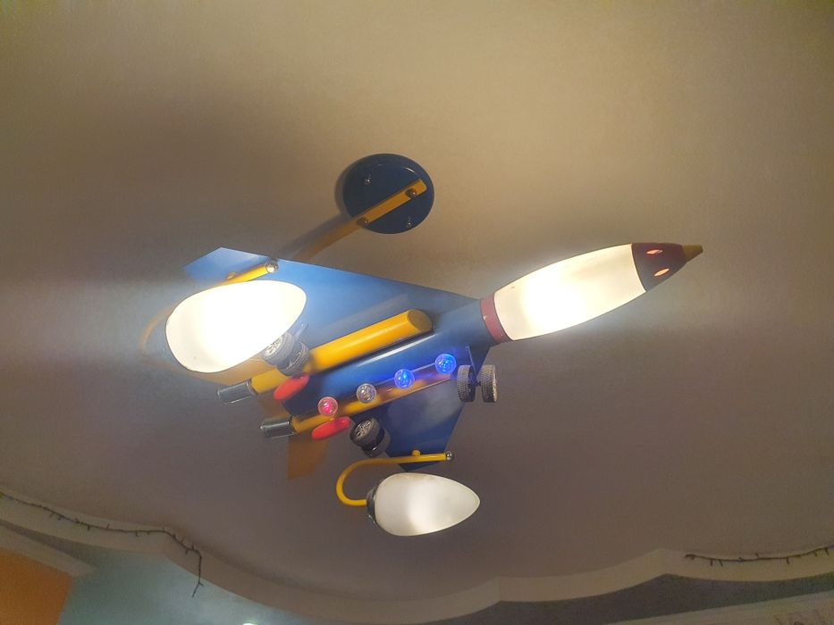 Люстра Самолет потолочный