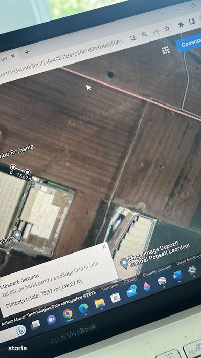Teren ideal hala industriala Popesti Leordeni ( Jumbo )