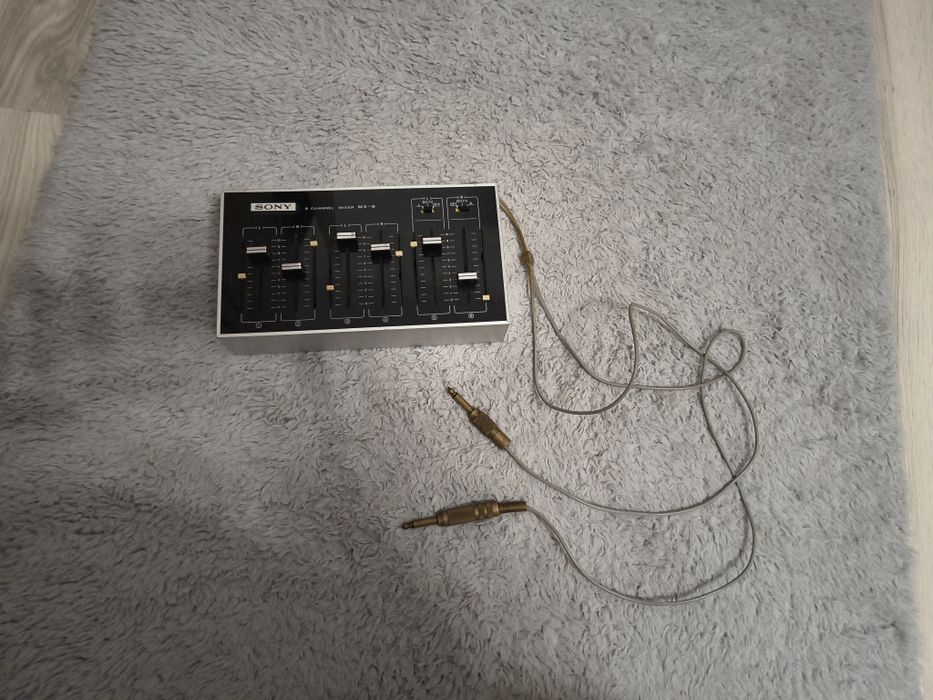 Sony mixer 6 chanel mx-8 mixer de microfon