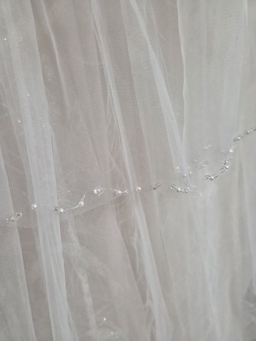 Сватбена рокля с воал myWEDDING