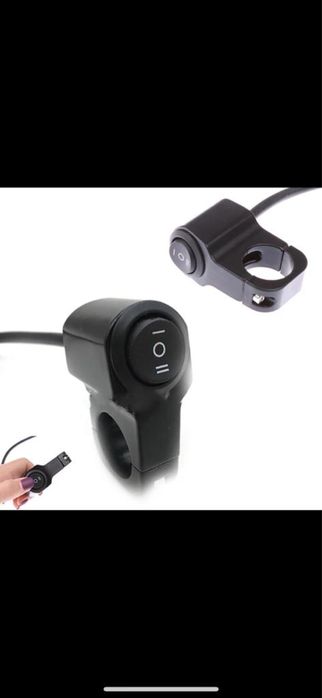 Buton start stop comutator dublu kill switch ghidon moto ATV enduro
