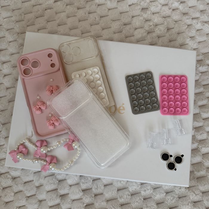 Комплект за iPhone 17 Pro Max + подарък 2 кейса – 6€