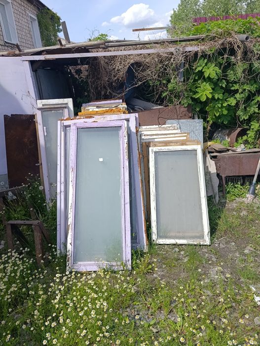 Отдам бесплатно окна б/у