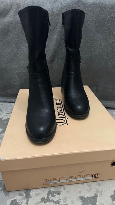 Зимний сапоги/қыстық етік туфли сатылады