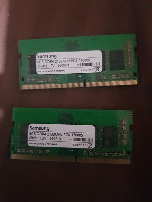 Kit Ram 2x 8GB DDR4 Samsung