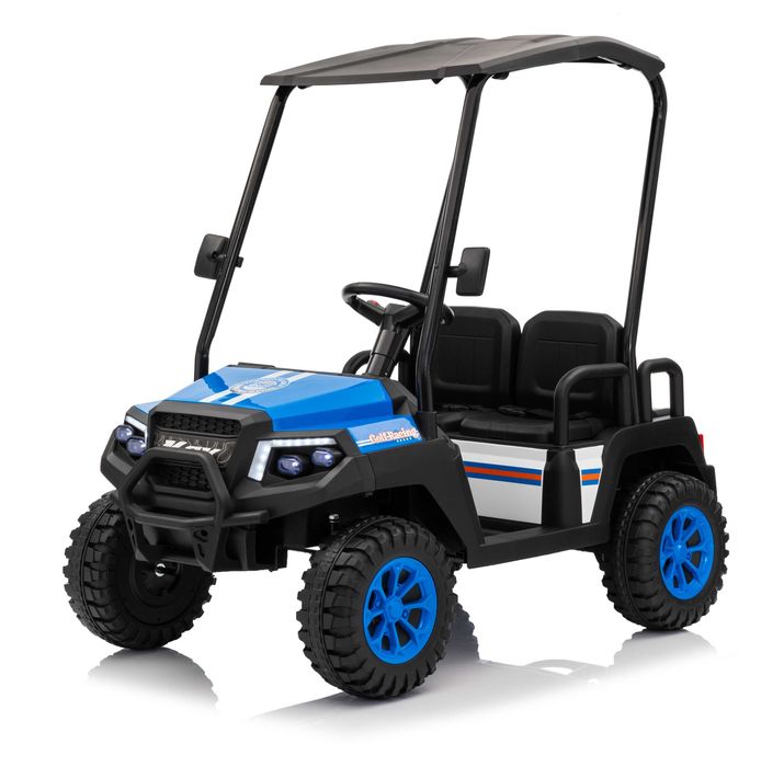 UTV electric pentru 4 copii Kinderauto Golf-Kart 2x 200W, 24V 7Ah Blue