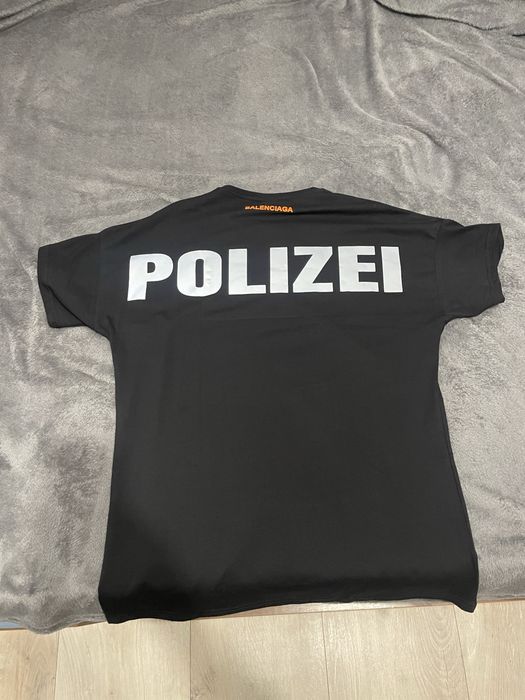 Tricou balenciaga polizei 170-176