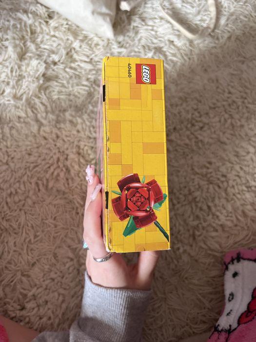 НОВА Лего Роза 25см