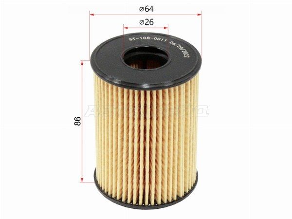 Фильтр масляный картридж           Kia Sorento