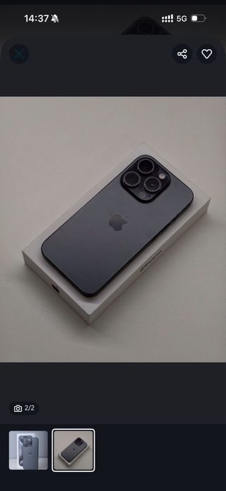 iPhone 15 pro 128GB BLACK