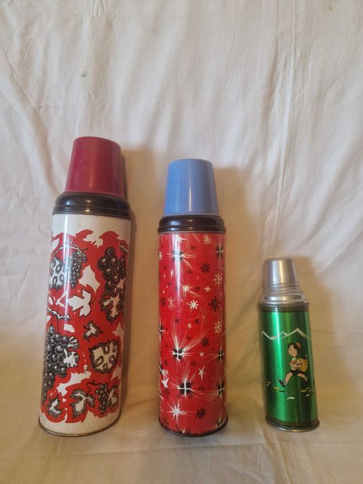 Termosuri romanesti- Metaloglobus -si chinezesti vintage , anii 60-80