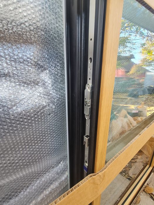 Usa dubla terasa TRIPAN,lemn stratificat,Internorm,Austria(LXXVI)