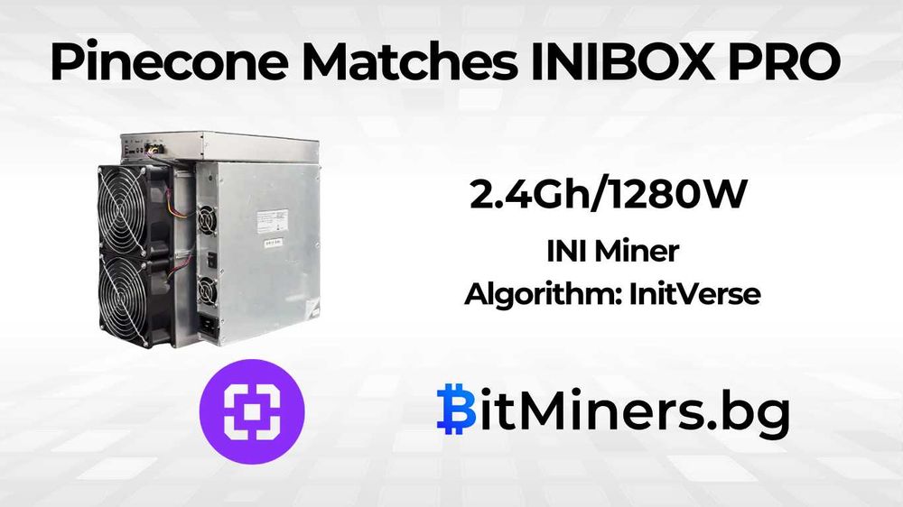 Pinecone Matches INIBOX PRO 2.4 Gh 1280W