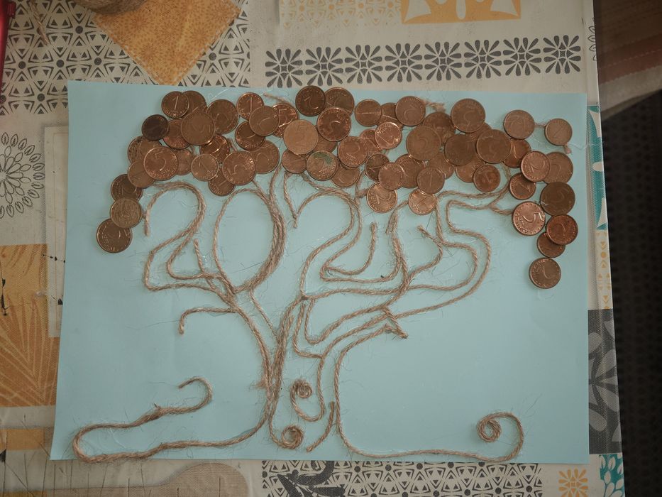 Пано с монети за спомен