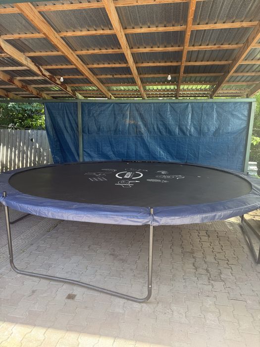 Каркасный батут Mzone Lux 14 FT