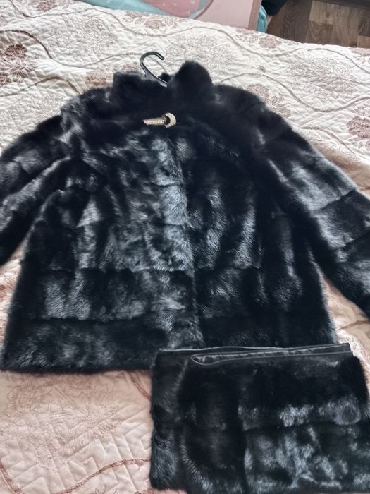 Шуба норковая . трансформер