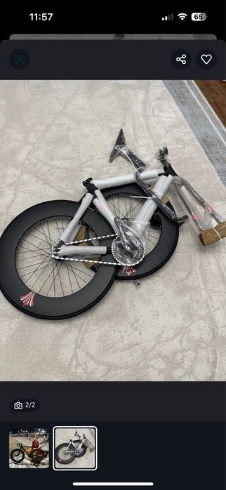 Велосипед фикс fixed gear mettler