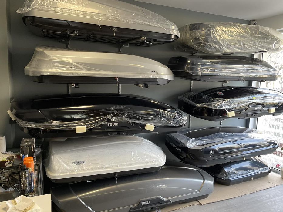 Багажник автобокс ,кутия ,напречни греди, надлъжни греди рейлинг релси