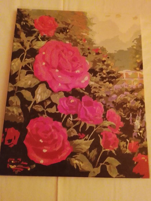 Tablouri pictate floro 50x40
